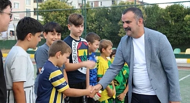 Geleceğin Yıldızları Futbol Kursunda İlk Antrenmana Çıktı