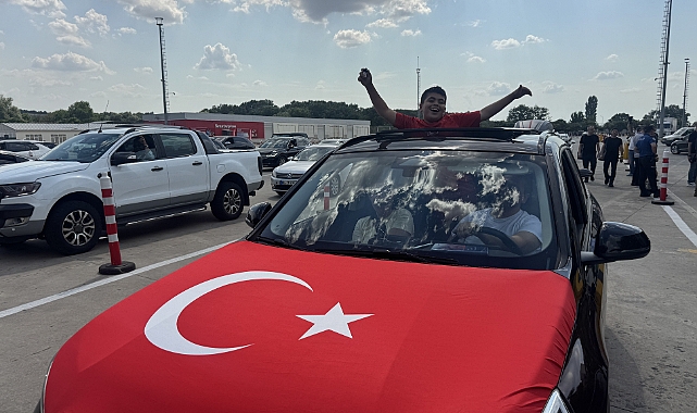 Gurbetçilerin Türkiye'ye gelişleri sürüyor