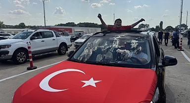 Gurbetçilerin Türkiye'ye gelişleri sürüyor