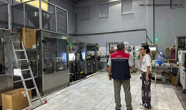 ilçe genelinde gıda denetimlerini sürdürüyor.