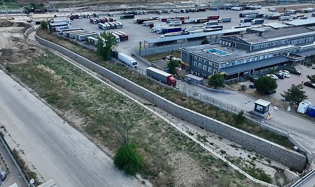 Kapıkule Gümrük Sahası Taşkınlara Karşı Koruma Altında