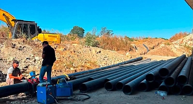 Karaağaç'a Modern Altyapı İçin Çalışmalar Sürüyor