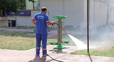 Kentte Temizlik Çalışmaları