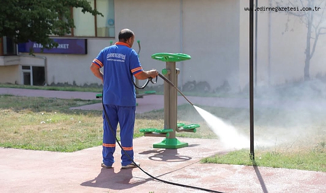 Kentte Temizlik Çalışmaları