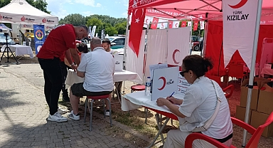 Kırkpınar'da kan bağışı kampanyası düzenlendi