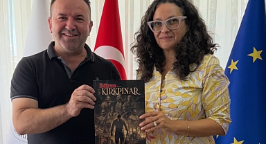 Şenol'dan Kafedzhiyska'ya Dergi Ziyareti 