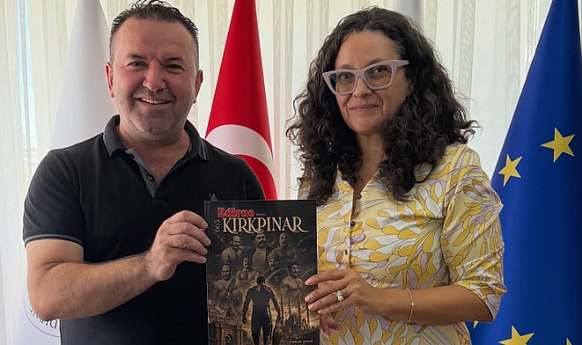 Şenol'dan Kafedzhiyska'ya Dergi Ziyareti 