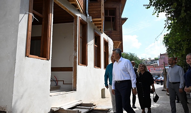 Sezer Sabuni Konağındaki Çalışmaları inceledi