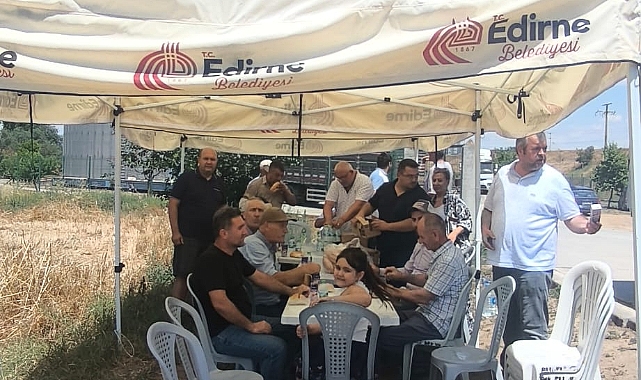 Sıcak Havada Üreticiye Belediye Desteği