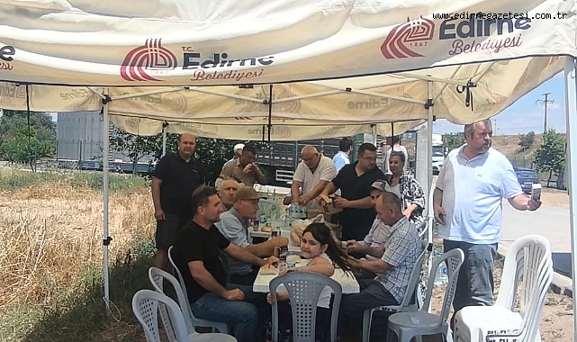 Sıcak Havada Üreticiye Belediye Desteği