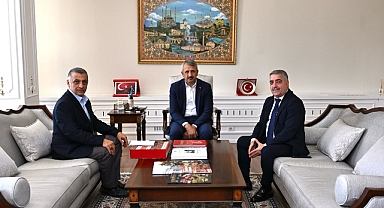 TADEF yöneticilerinden Vali Sezer’e ziyaret