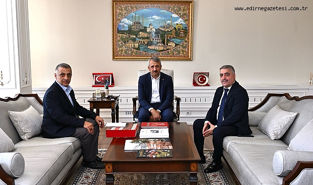 TADEF yöneticilerinden Vali Sezer’e ziyaret