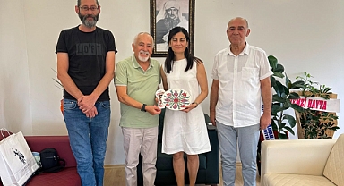 TGD'den Büyüknalçacı'ya zİyaret