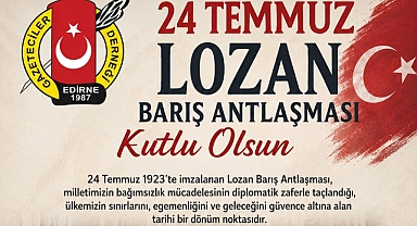 Tuzladan'dan Lozan Barış Antlaşması Mesajı