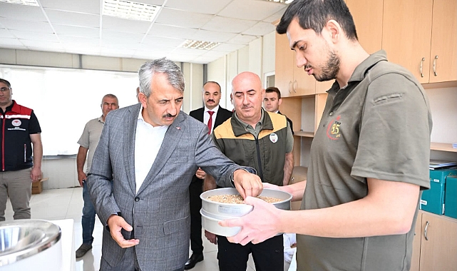 Vali Sezer, TMO'da Buğday Alım Sürecini İnceledi