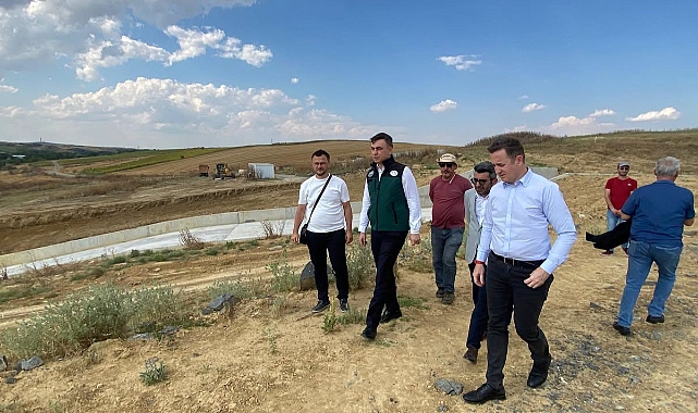Yücegök Sulama Çalışmalarını İnceledi