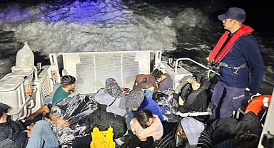15'i denizde 29 düzensiz göçmen yakalandı