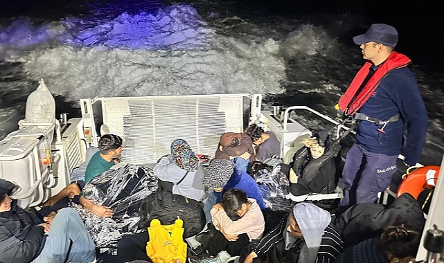 15'i denizde 29 düzensiz göçmen yakalandı