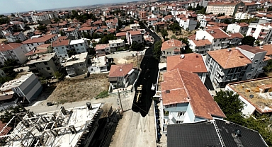1500 ton sıcak asfalt serilecek