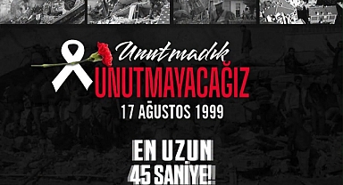 17 Ağustos Depremi’nde Hayatını Kaybedenler Anıldı