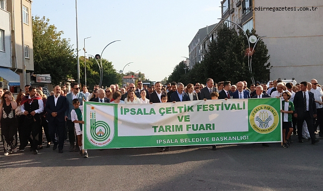 25. İpsala Çeltik Festivali ve Tarım Fuarı başladı