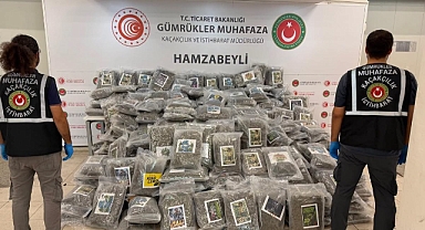 288 kilogram esrar ele geçirildi