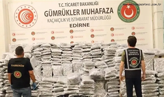 810 kilogram uyuşturucu ele geçirildi