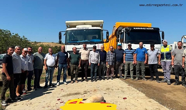 Altınyazı Karasaz Sulama Kooperatifi’ne 2 Yeni Kamyon
