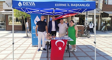 DEVA Partisi Edirne’de Çalışmalarını Hızlandırdı