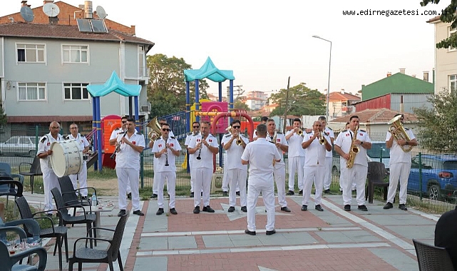 Edirne Belediyesi Bandosu Yaz Konserleri Devam Ediyor