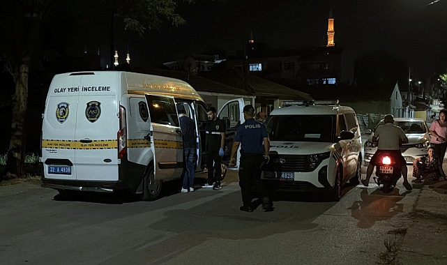 Edirne'de bıçaklı kavgada 1 kişi yaralandı
