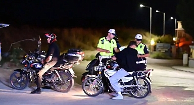 Edirne’de gece trafik uygulaması