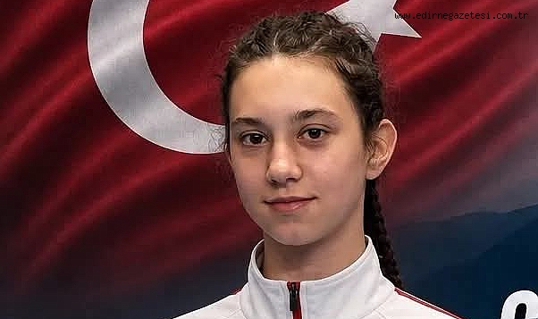 Edirneli Milli Sporcu Eslin Göktepeli'den Uluslararası Başarı