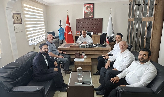 Enez'de İlçe Müftüleri Toplantısı yapıldı