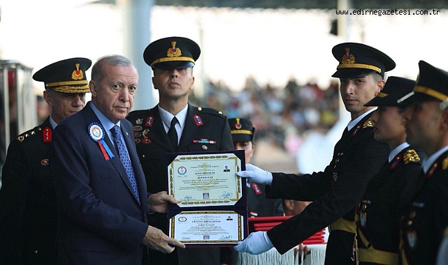 Genç Teğmen Alper Kaçar Edirne'yi Gururlandırdı