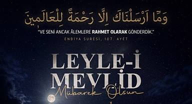 İba’dan Mevlit Kandili Mesajı