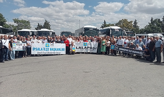 İYİ Parti Edirne Teşkilatı Balıkesir’e Gidiyor