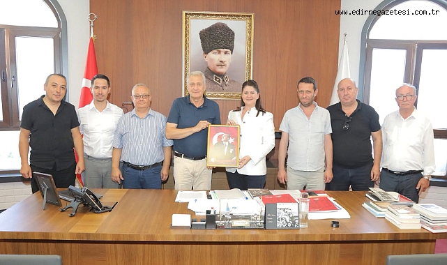 Kahveciler Odası'ndan Gencan'a Ziyaret.