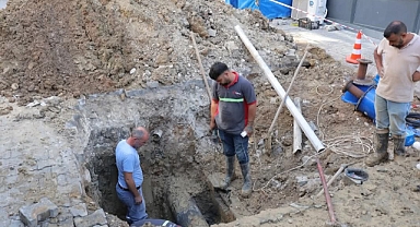 Kaleiçi’nde Eski İçme Suyu Hattı Devreden Çıkarılıyor