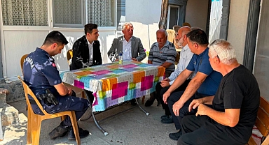 Kaymakam Güzel’den Gazi Ailesine Başsağlığı Ziyareti