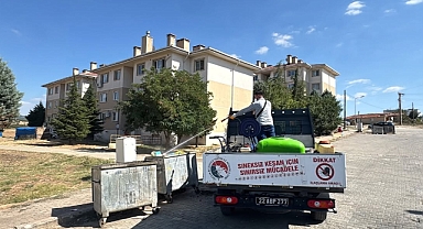 Keşan'da Haşereyle Mücadele