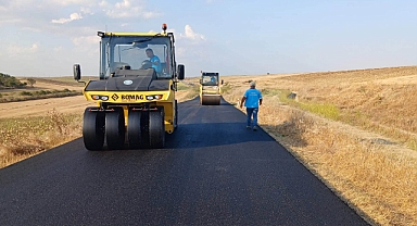 Keşan'da Yol Seferberliği Sürüyor