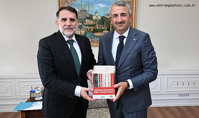 Kuzey Makedonyalı Vekilden Sezer'e Ziyaret