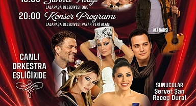 Lalapaşa’da Zafer Bayramı’na Yıldızlar Geçidi