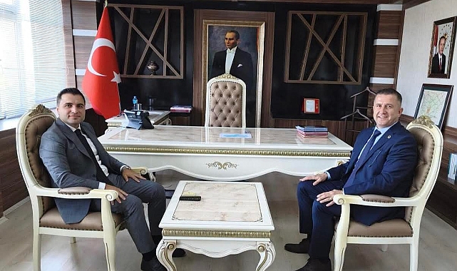 Lalapaşa’nın Yeni Kaymakamı Çolak’a İlk Ziyaret