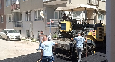 Manyas Caddesi Asfalta Kavuştu