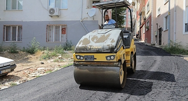 Medrese Alibey Mahallesi'nde Asfalt Çalışmaları Sürüyor