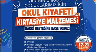 Okul Desteğinde Son Gün 21 Ağustos