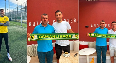 Osmanlı Spor'dan Üç Takviye Birden