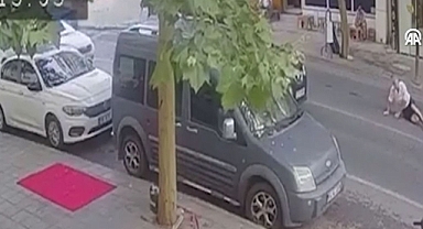 Otomobilin çarptığı yaya yaralandı